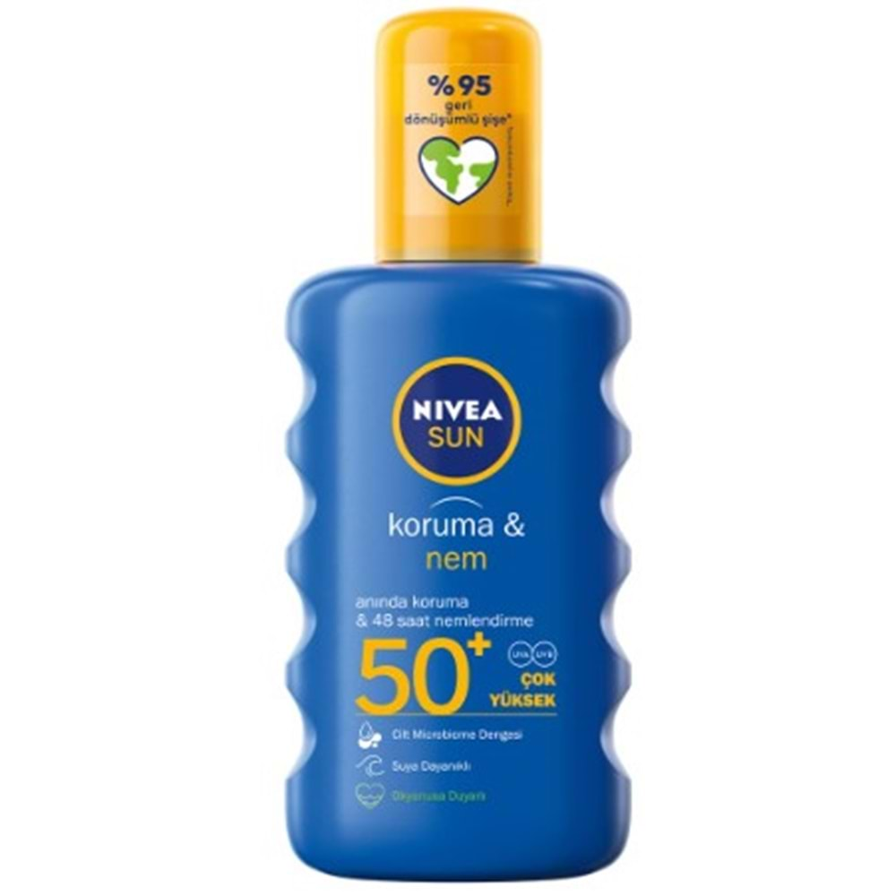 Nıvea Sun SPF50+ Günes Spreyı 200Ml