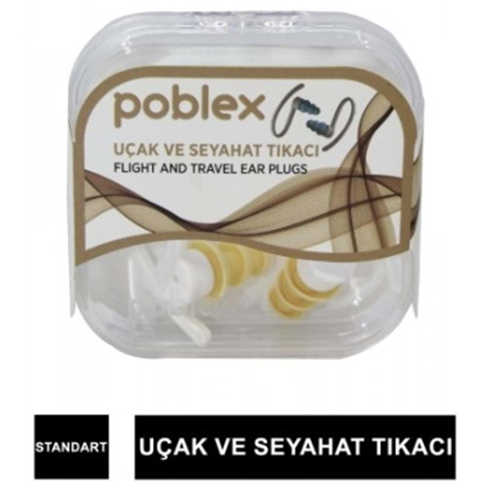 Poblex Uçak Ve Seyahat Kulak Tıkacı