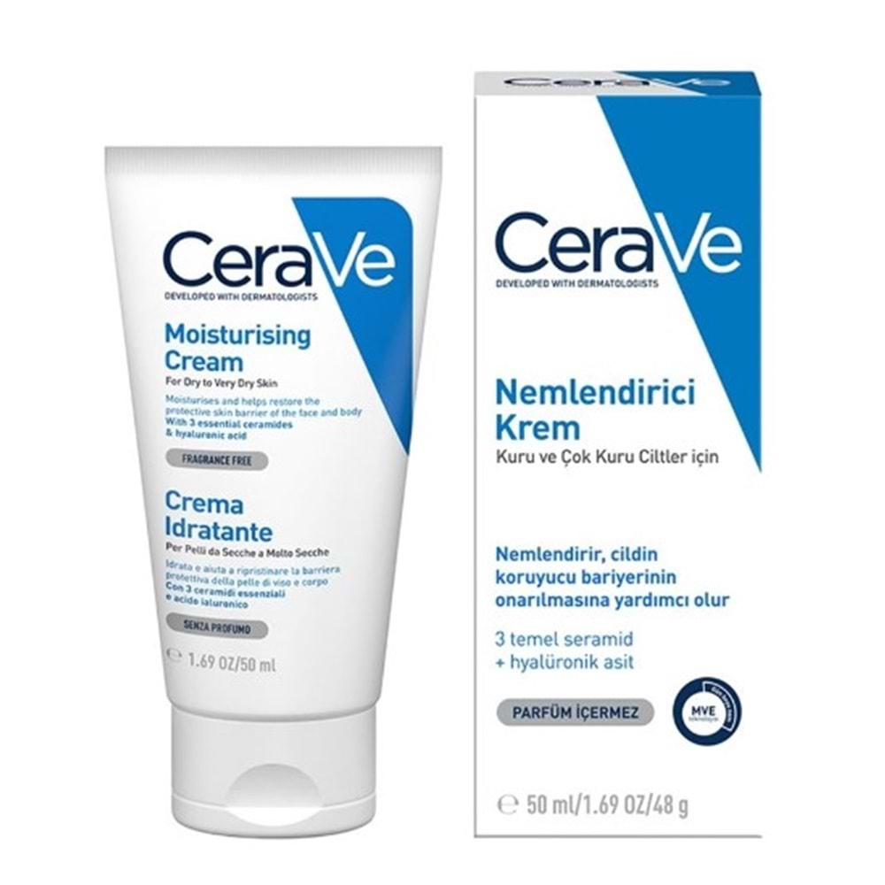 Cerave Nemlendırıcı Krem 50 Ml (20TL Indırımlı)