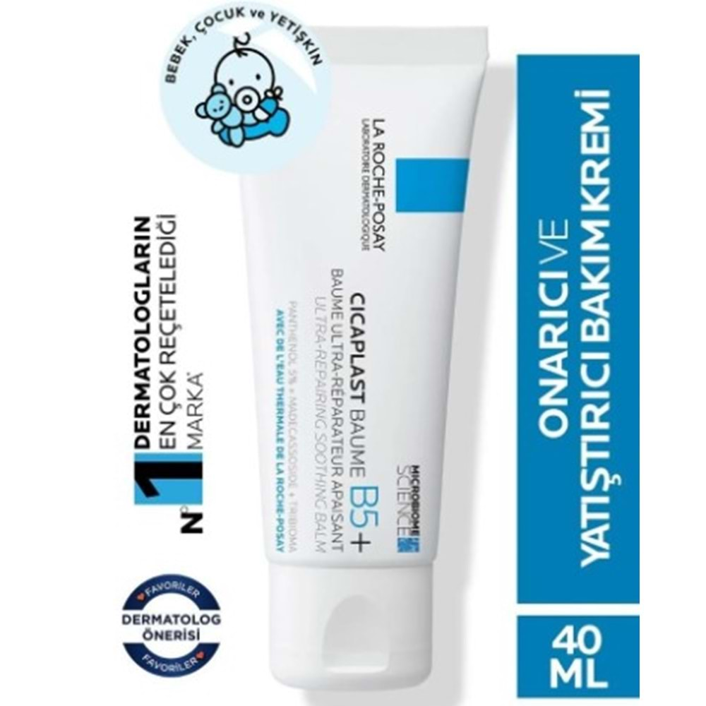 La Roche Posay Cıcaplast Baume B5+ Onarıcı Bakım 40Ml