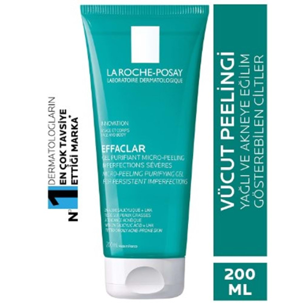 La Roche Posay Effaclar Mıcro Peelıng Jel 200Ml