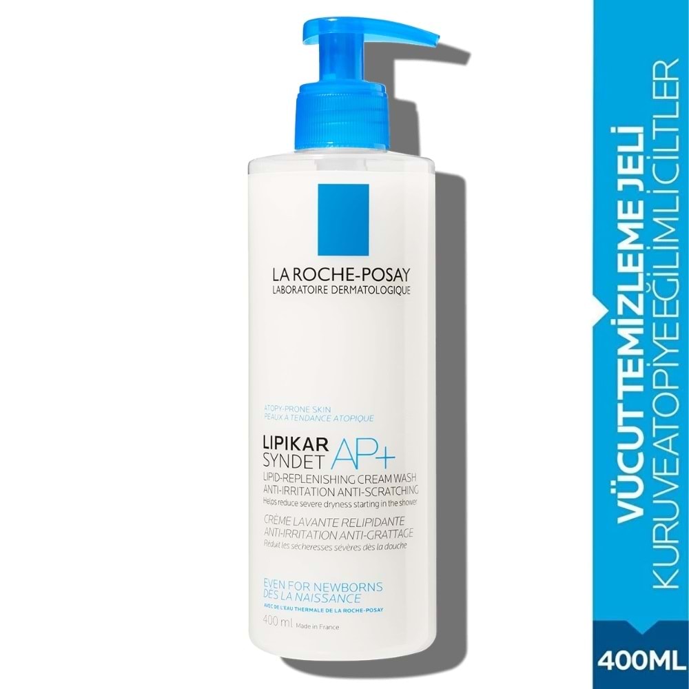 La Roche Posay Lipikar Syndet AP+ Vücut Temizleme Jeli 400 mL
