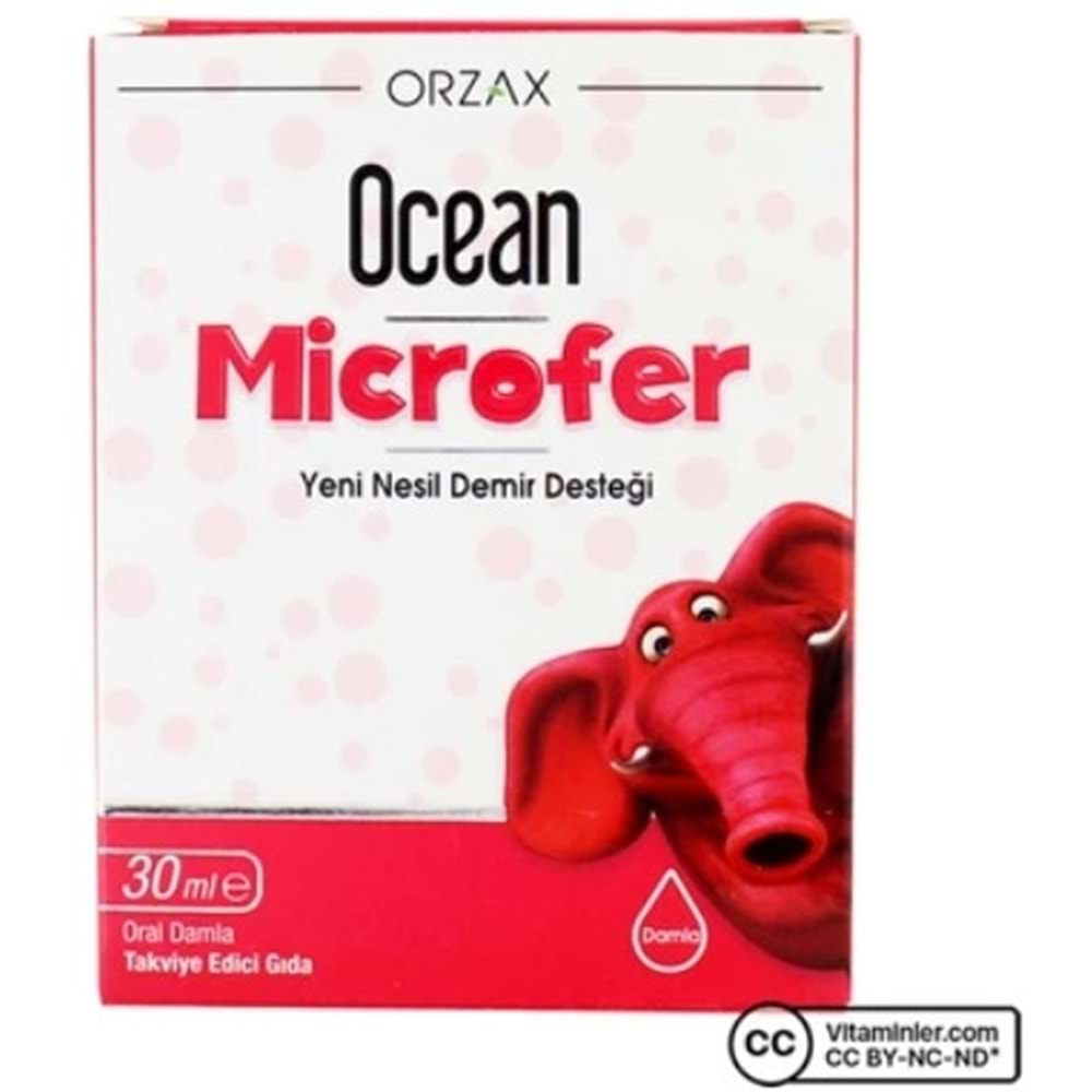 Ocean Mıcrofer Damla 30Ml Demır Destegı