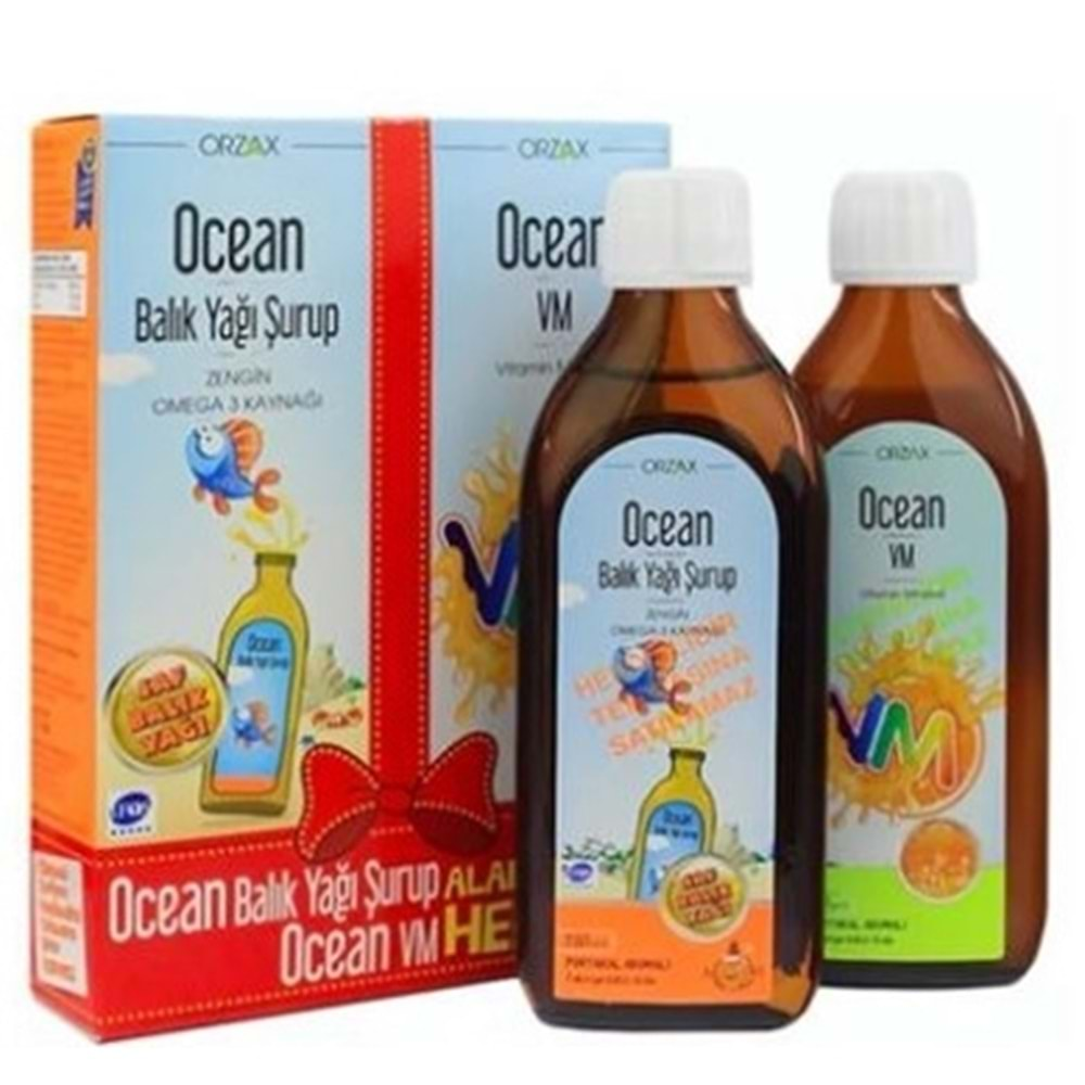 Ocean Portakal Surup 150Ml+VM Surup Hedıyelı (150Ml)