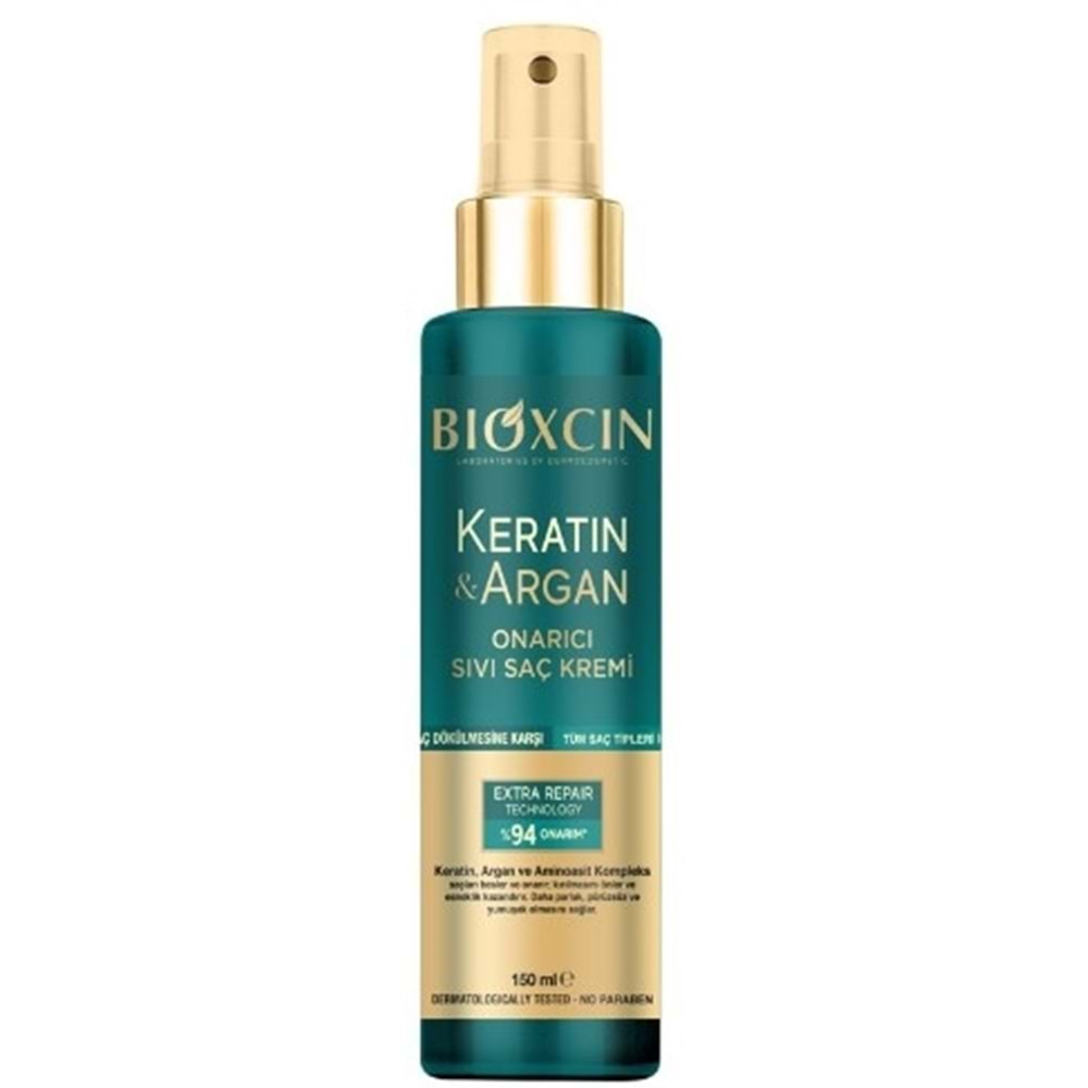 Bıoxcın Keratın-Argan Onarıcı Sıvı Saç Kremı 150Ml