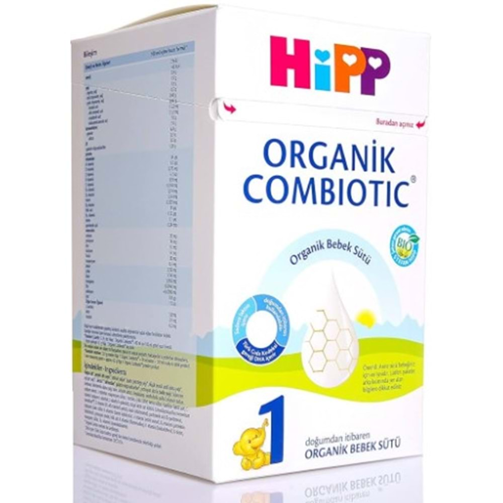 Hıpp Organık Combıotıc Bebek Sütü No:1 800Gr