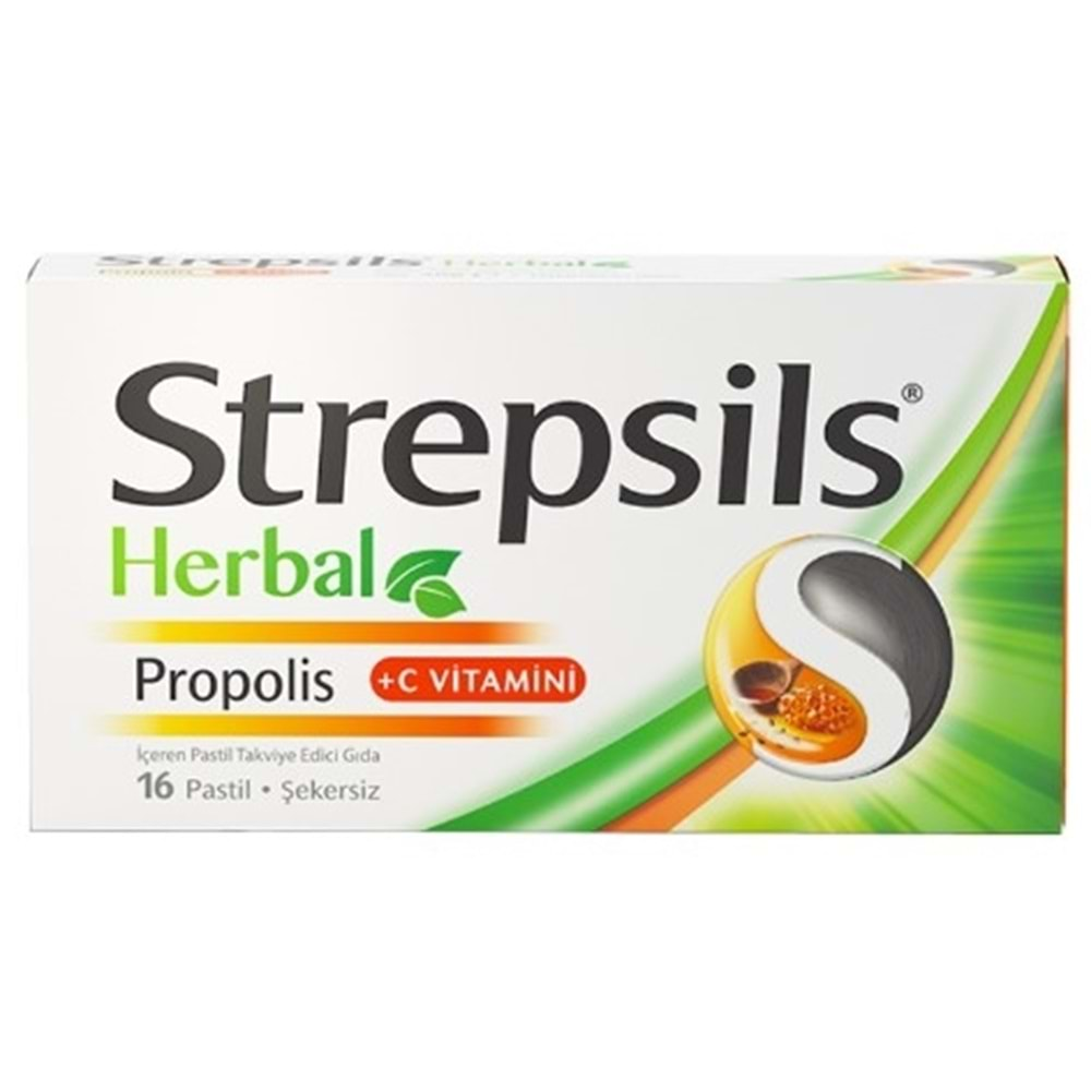 Strepsıls Herbal Propolıs Pastıl 16Lı