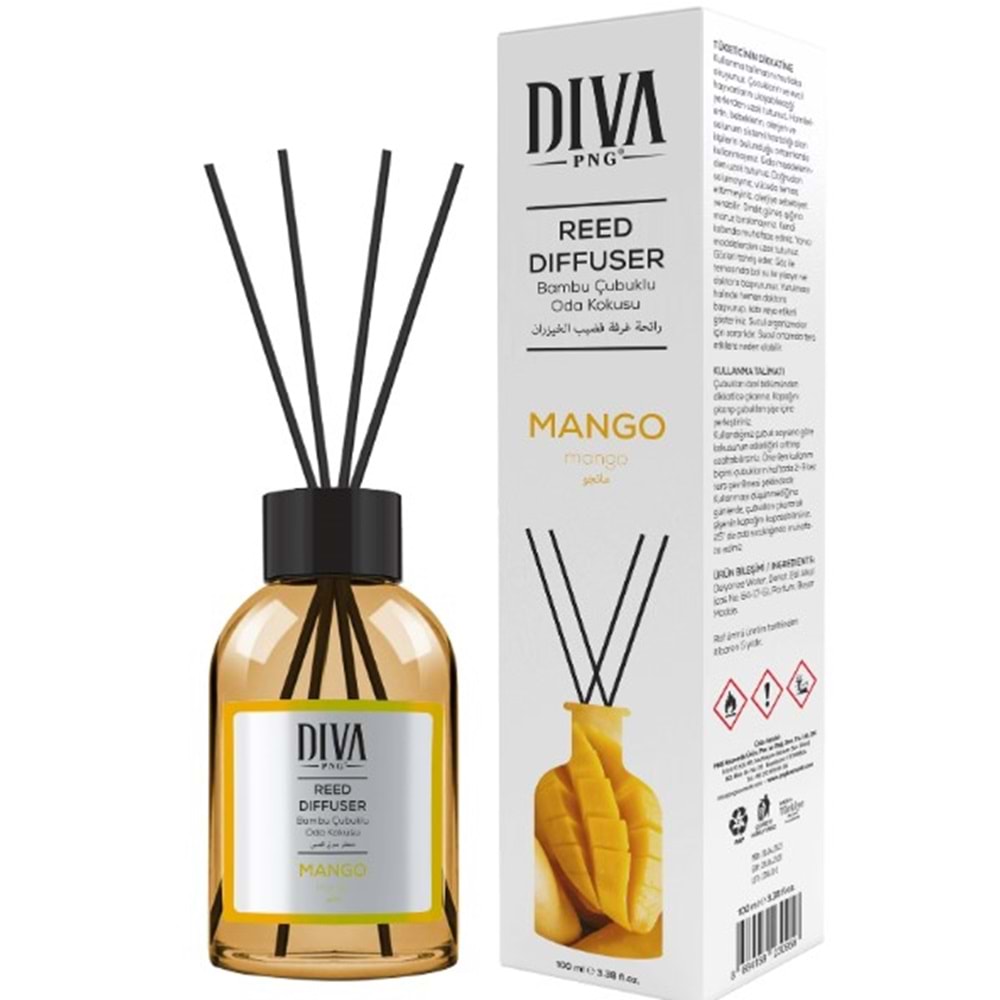 Diva Çubuklu Oda Kokusu Mango 100Ml