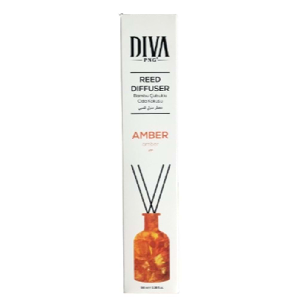 Dıva Çubuklu Oda Kokusu Amber 100Ml