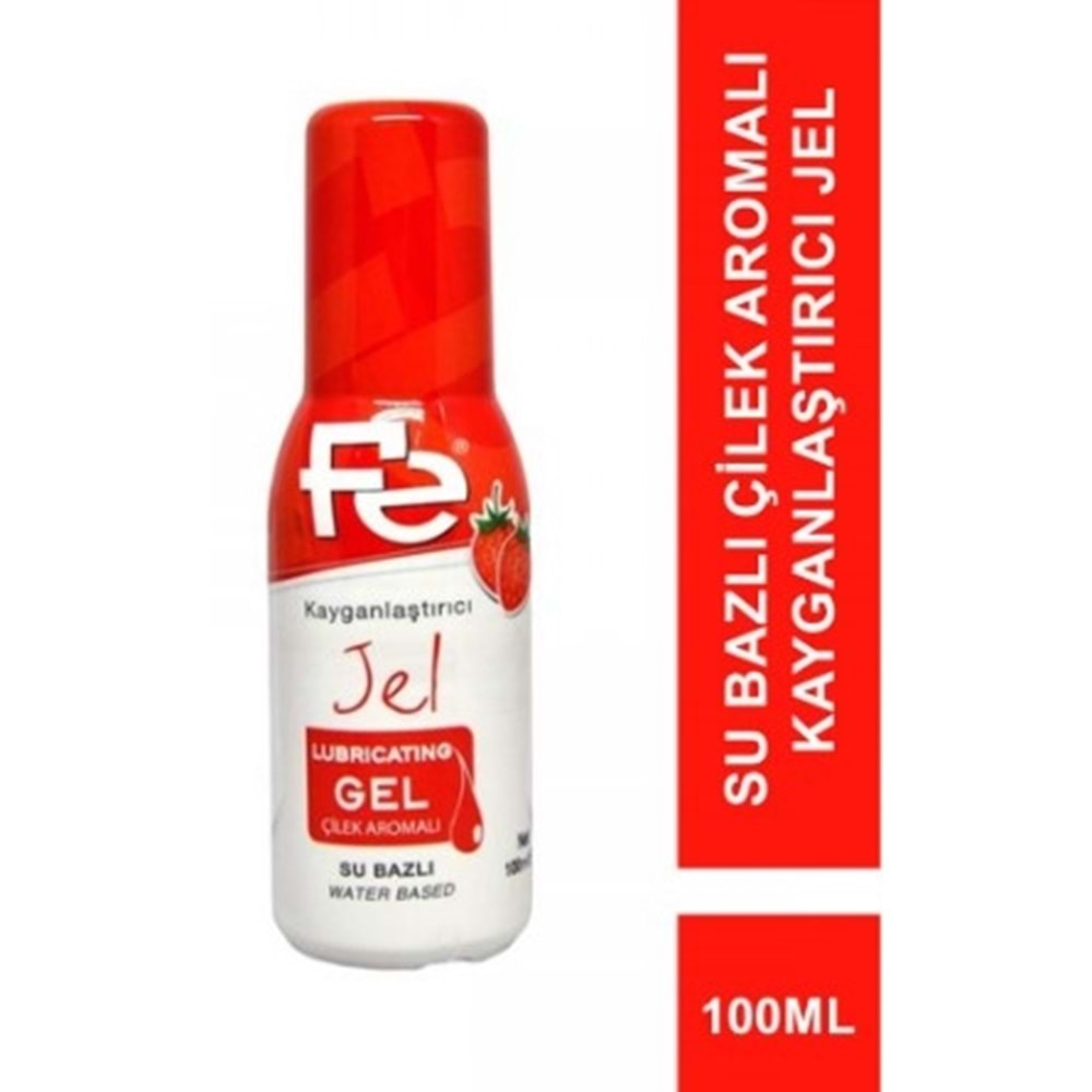 Fe Kayganlastırıcı Jel Çılek 100Ml