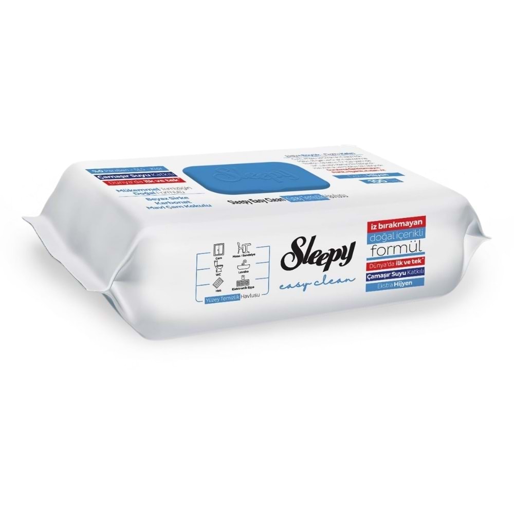 Sleepy Yüzey Temizlik Havlusu Çamaşır Suyu Katkılı 100lü