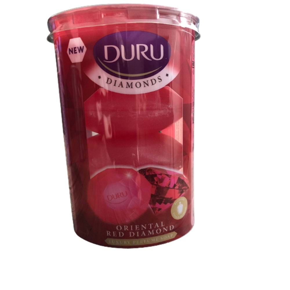 Duru Diamond Serisi Katı Sabun 4Lü 90Gr Red Oriental