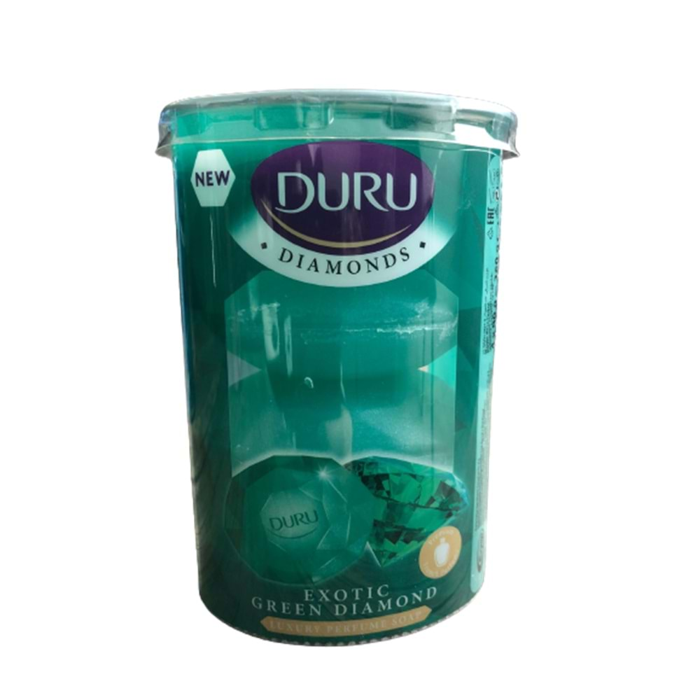 Duru Dıamond Serısı Katı Sabun 4Lü 90Gr Green Exotıc