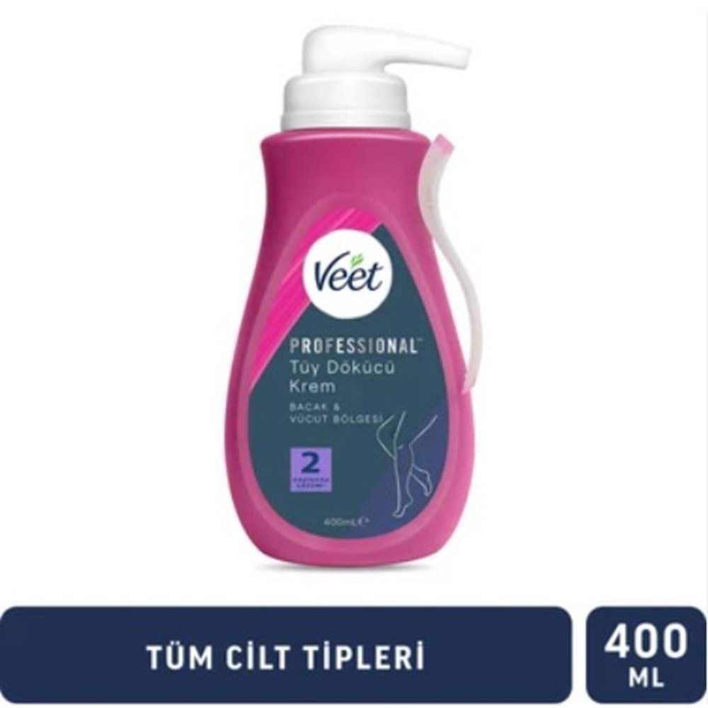 Veet Tüy Dökücü Krem Professional Pompalı 400Ml