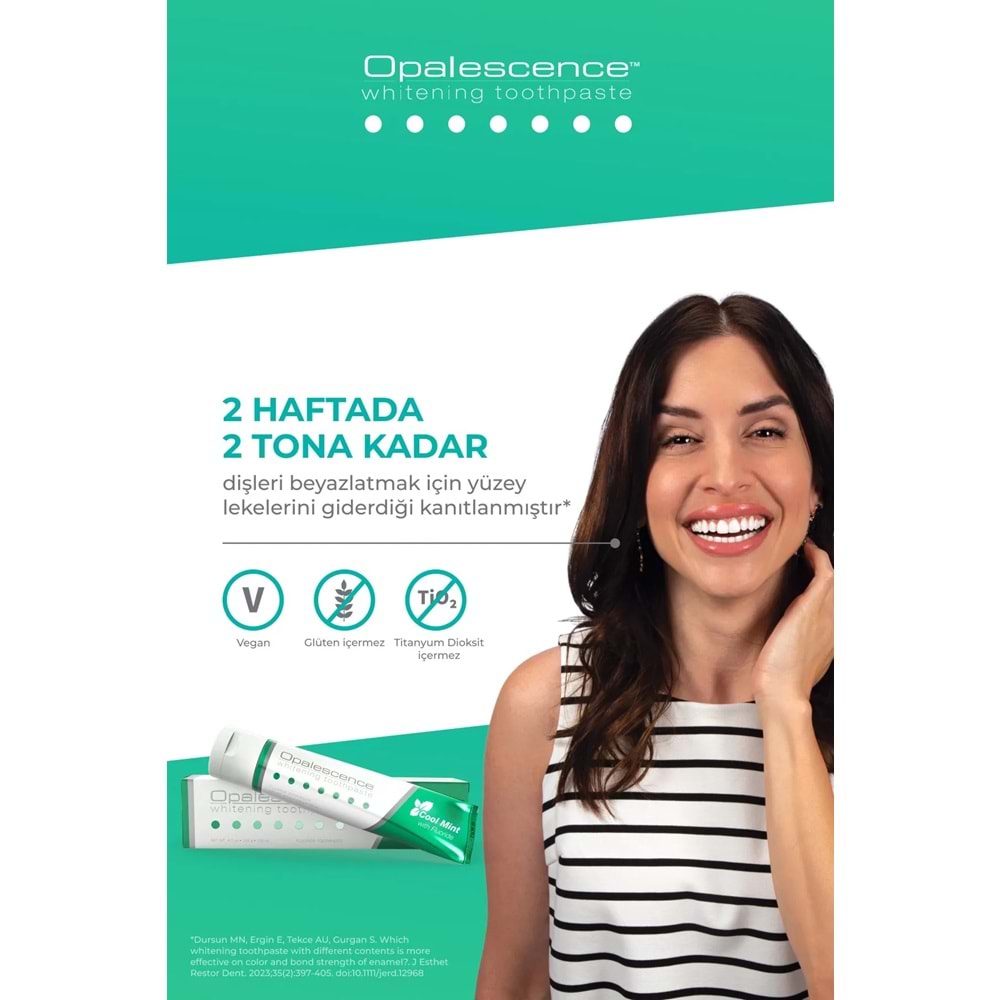 Opalescence Cool Mint Beyazlatıcı Diş Macunu 133 gr 100 ml