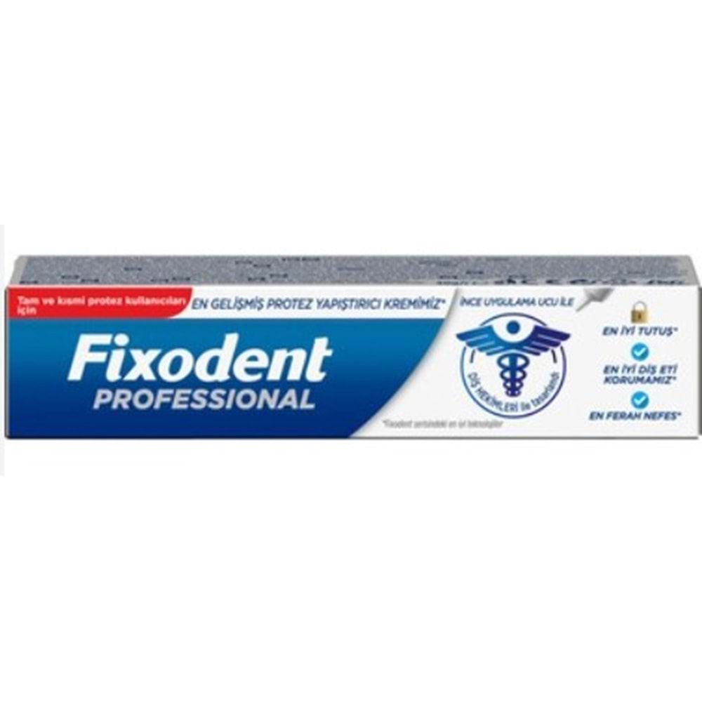 Fixodent Yapıştırıcı Krem 40G Professional