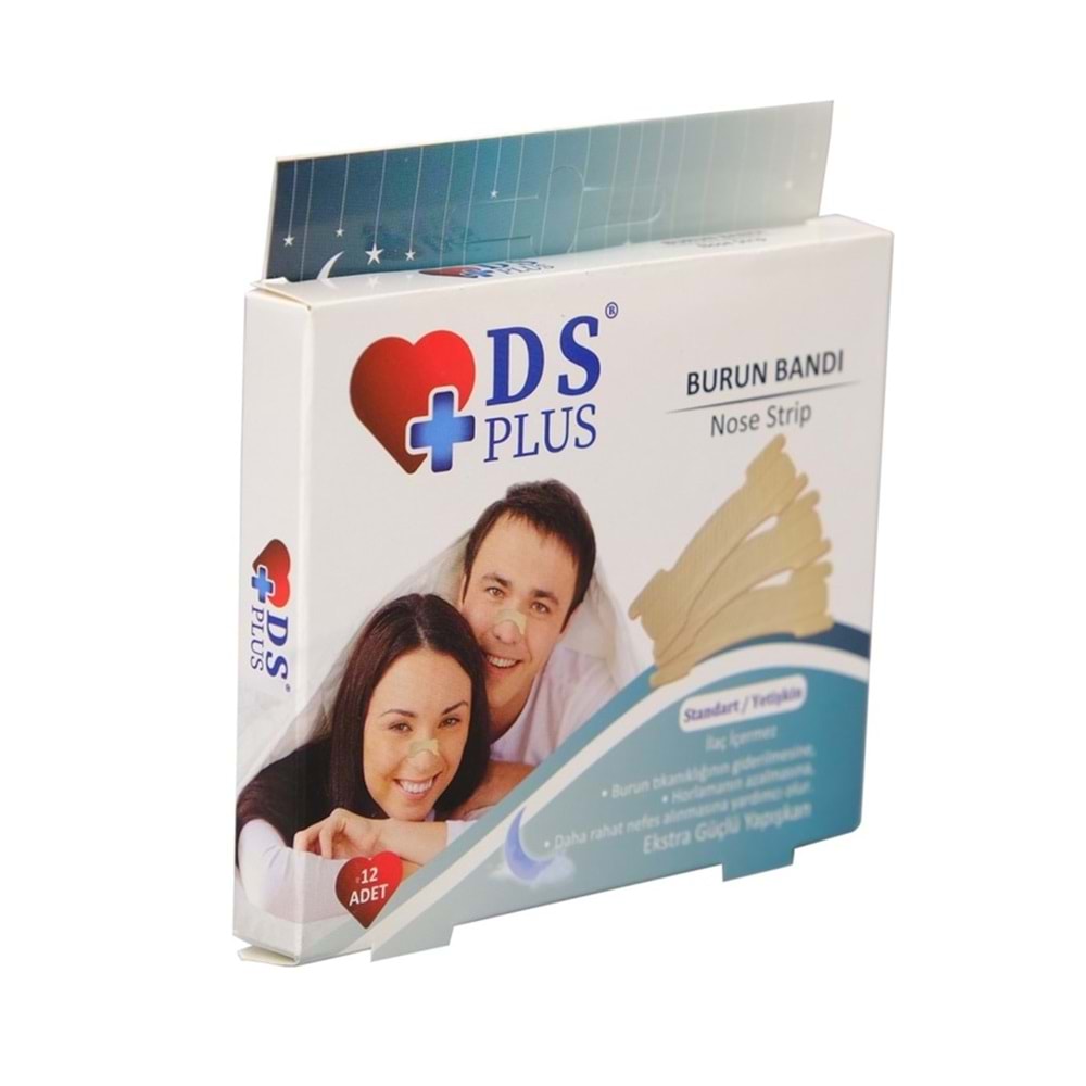 DS Plus Burun Bandı Yetişkin 12 Adet