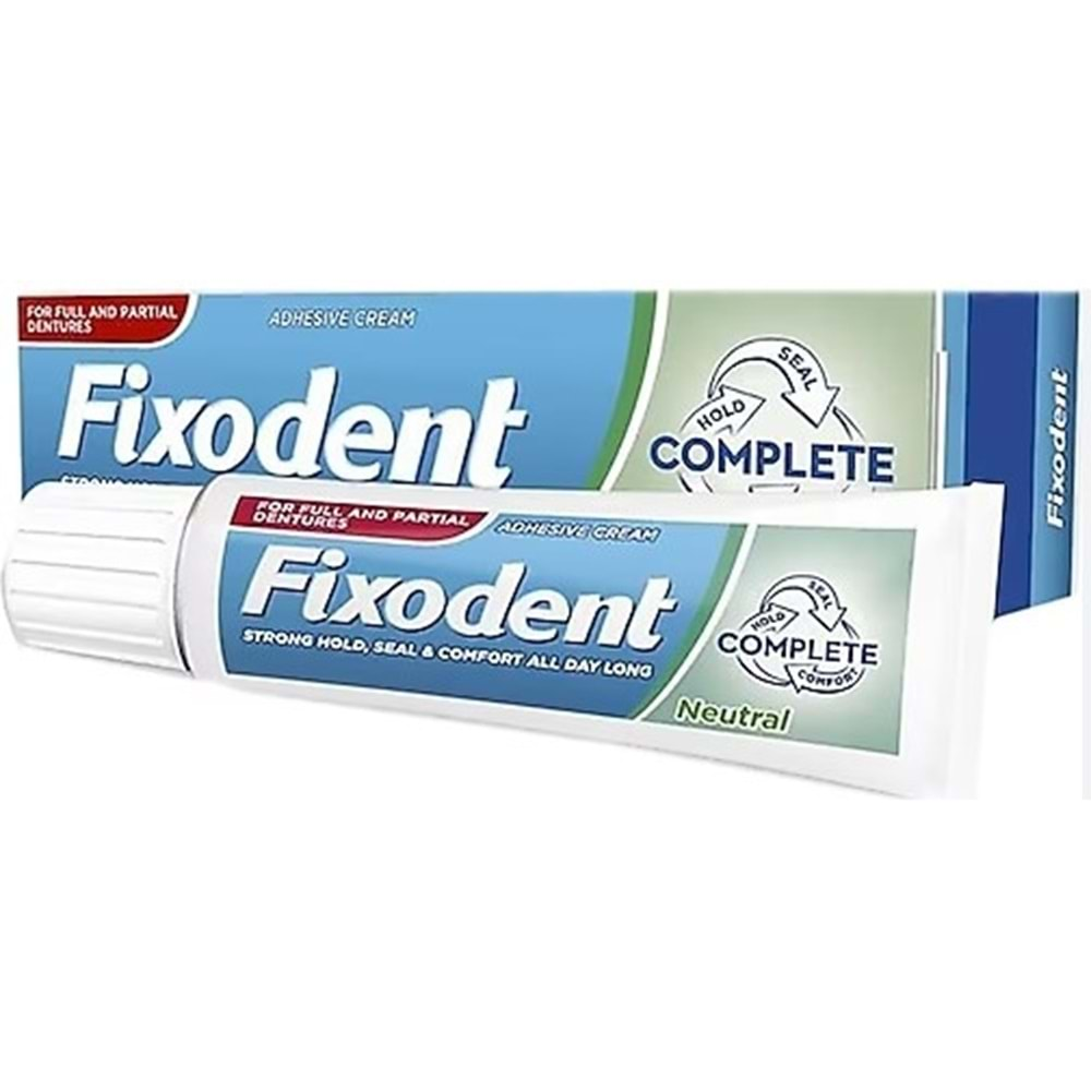 Fixodent Yapıştırıcı Krem 47G Complete Natural