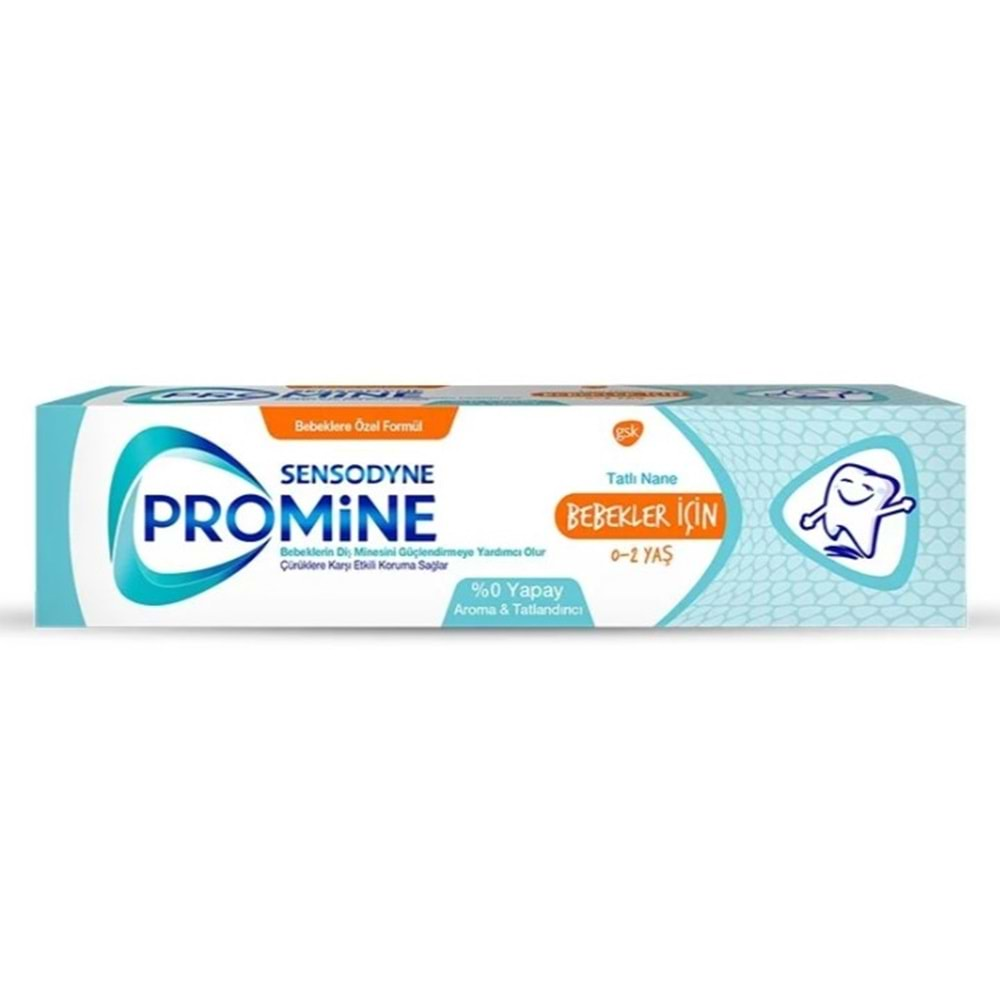 Sensodyne Promıne Bebekler Içın Dıs Macunu 0-2 Yas 50Ml