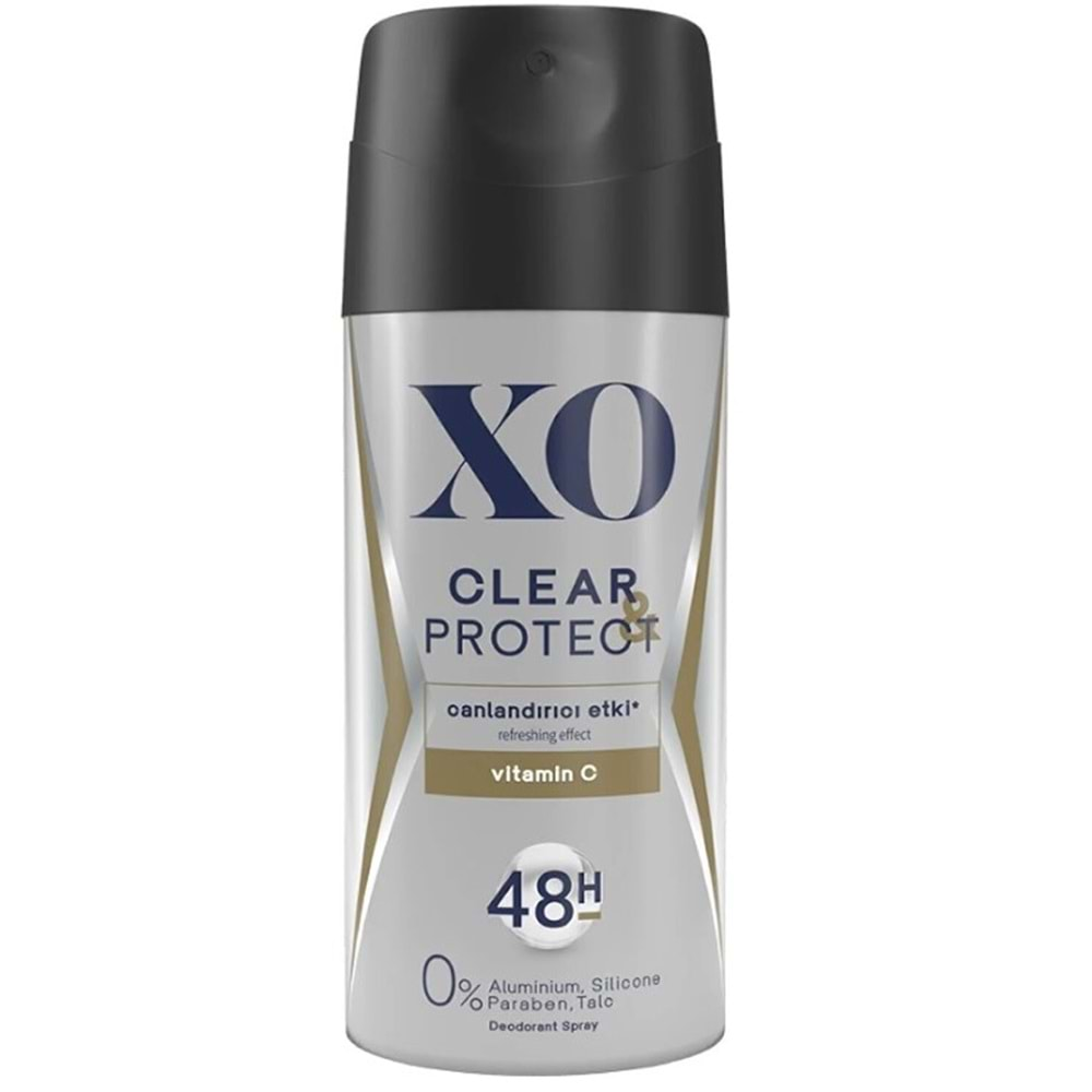 Xo Deodorant Clear Protect Men 150 Ml