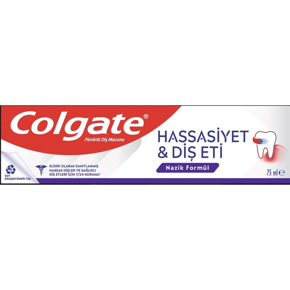 Colgate Hassasıyet Dıs Etı Macunu Nazık Formül 75Ml