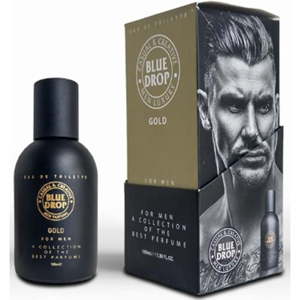 Blue Drop Parfüm Men Gold 100Ml