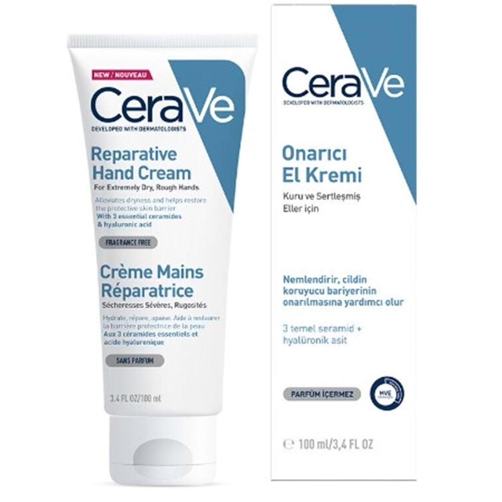 Cerave Onarıcı El Kremı 100 Ml