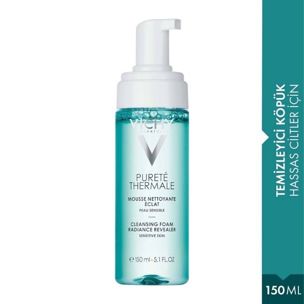 Vichy Purete Thermale Cilde Işıltı Veren Temizleyici Köpük 150Ml