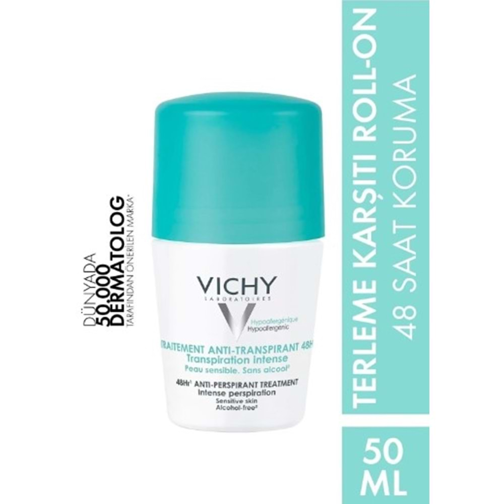 Vıchy Deo Rollon Transpırant Intense 50Ml Yesıl