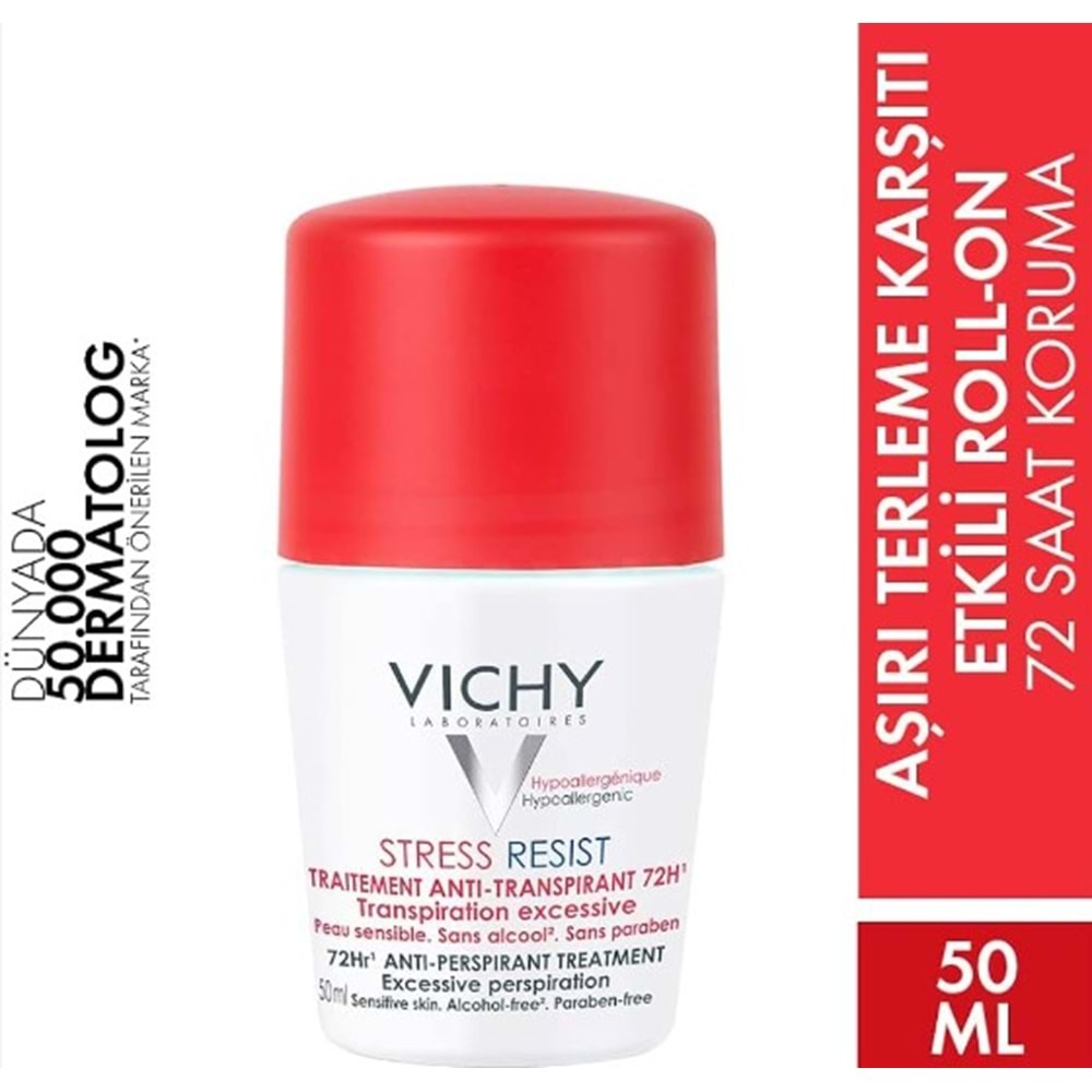 Vıchy Deo Rollon Stress Resıst 50Ml Kırmızı