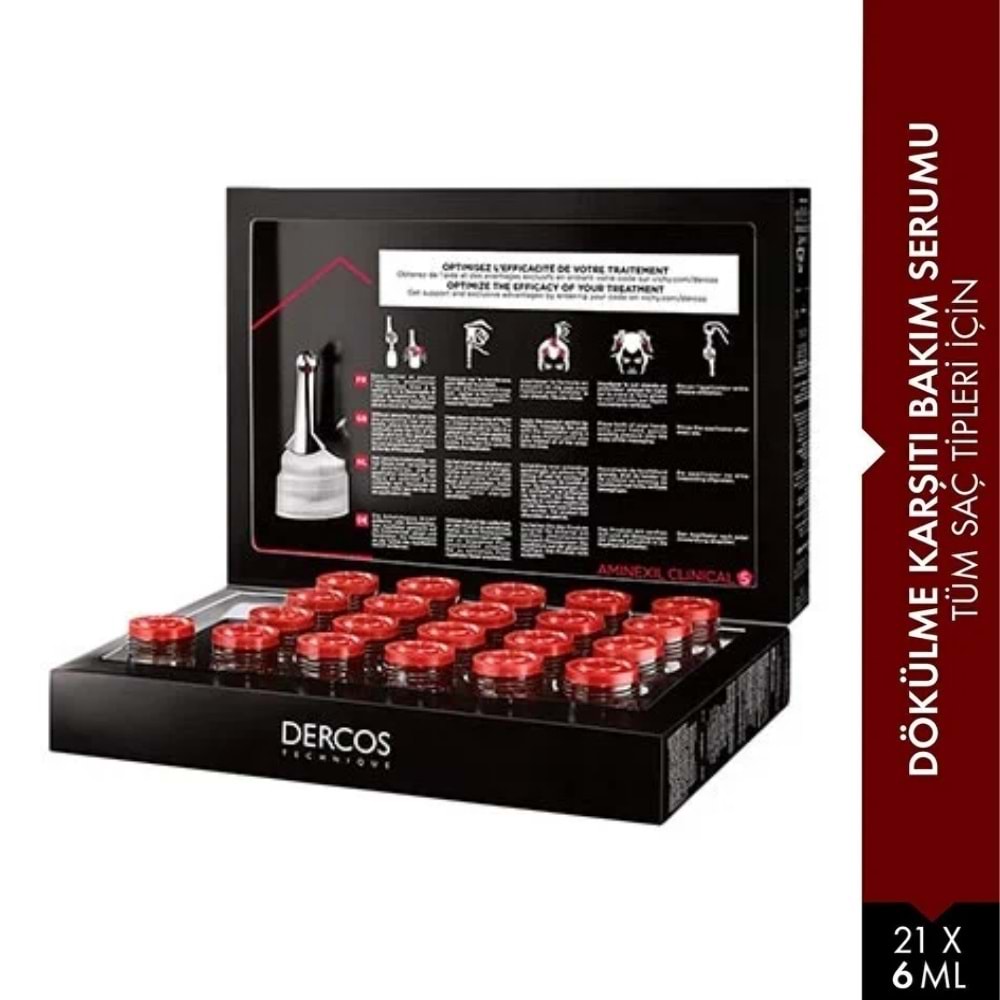 Vichy Dercos Aminexil Clinical 5 Erkek Dökülme Karşıtı Serum