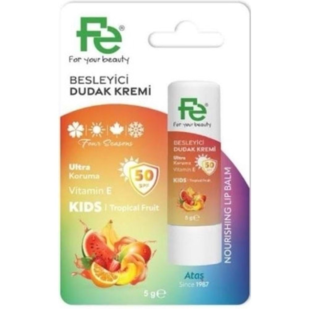 Fe Lıpstıck SPF50+ Kıds Tropıcal Fruıt 5g