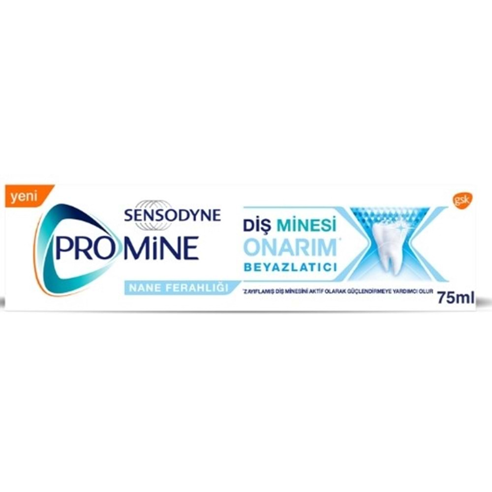 Sensodyne Promıne Onarım Beyazlatıcı Dıs Macunu 75Ml