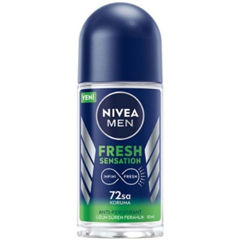 Nıvea Roll On Men Fresh Sensatıon 50Ml