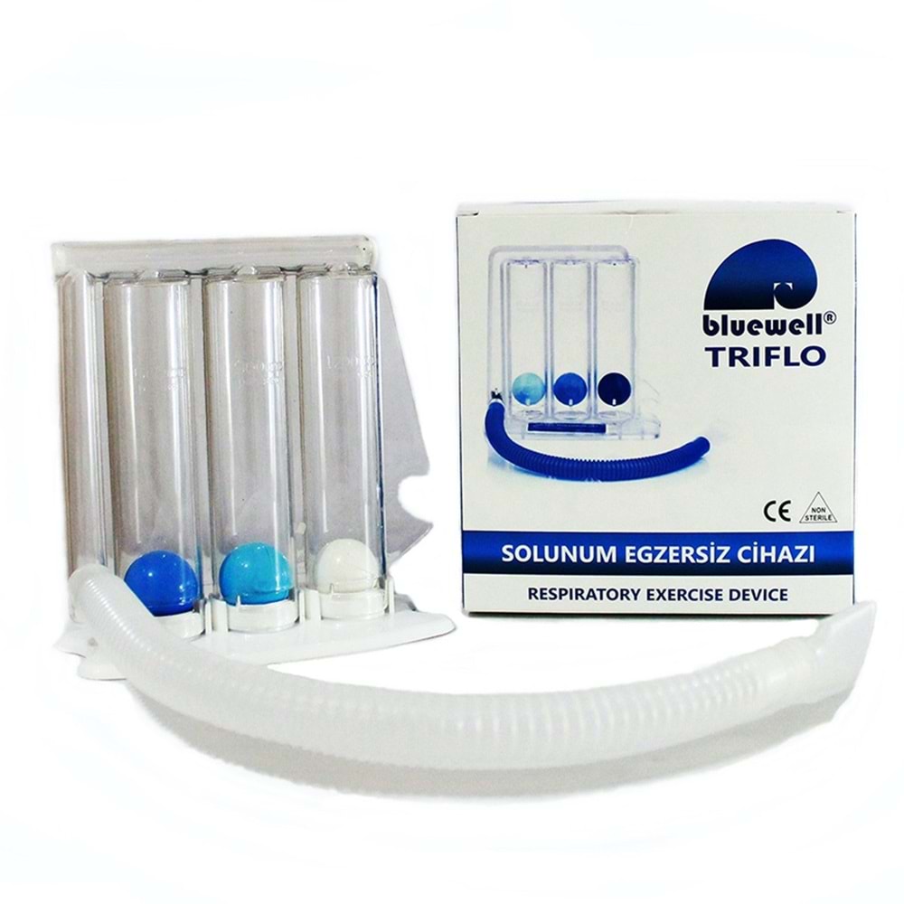Bluewell Triflo Solunum Egzersiz Cihazı
