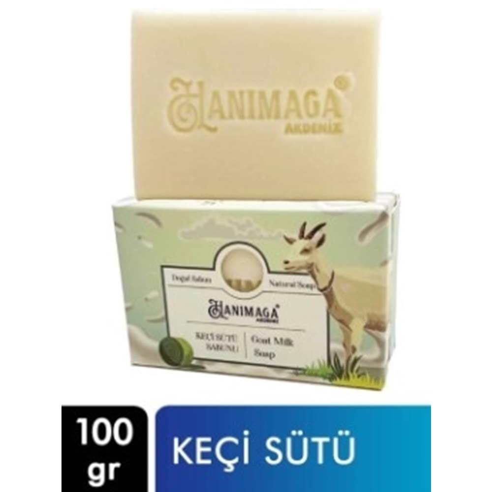 Hanımaga Akdenız Dogal Sabun 100gr Keçı Sütlü