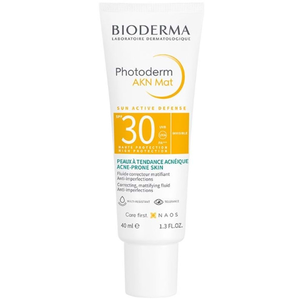 Bioderma Photoderm AKN Mat SPF30 40Ml Güneş Kremi