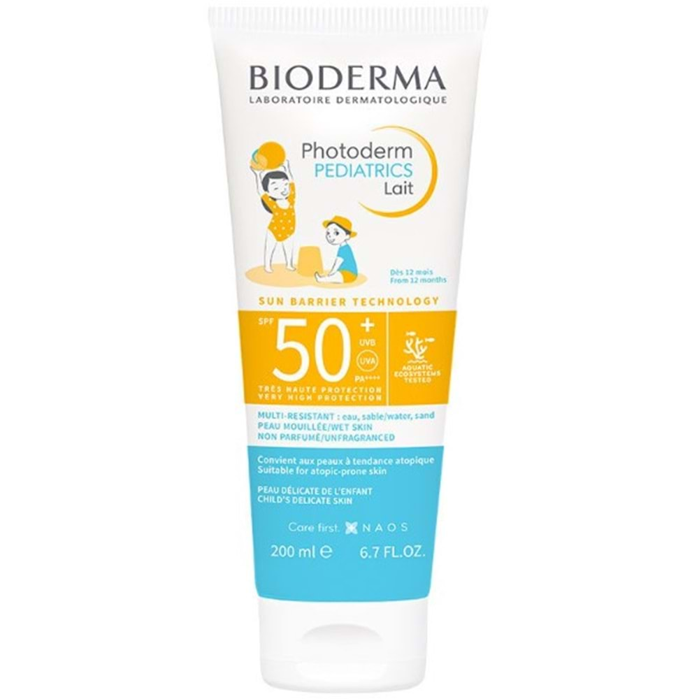 Bıoderma Photoderm Pedıatrıcs Laıt SPF50 200Ml Güneş Losyonu