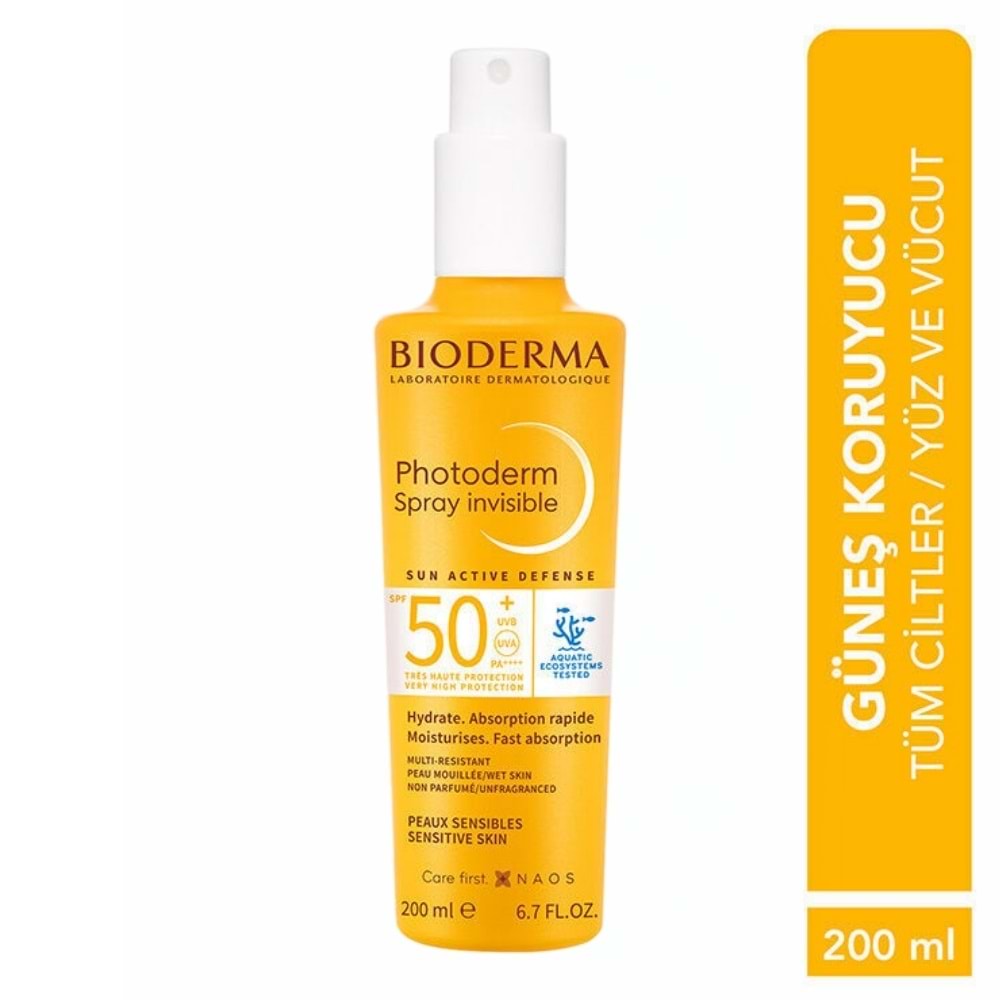 Bioderma Photoderm SPF50+ Güneş Koruyucu Sprey 200 mL