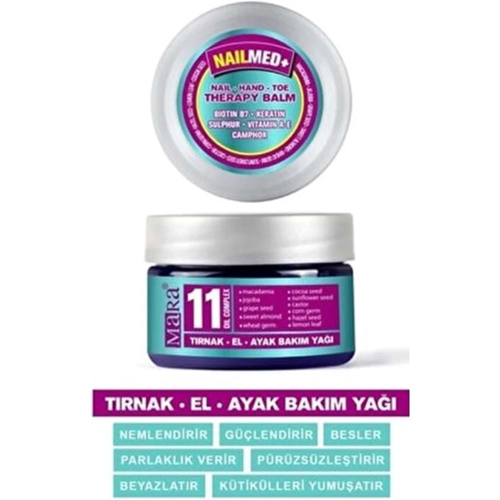 Mara Naılmed+ Therapy Balm Tırnak-El-Ayak Bakım Yagı 40Ml