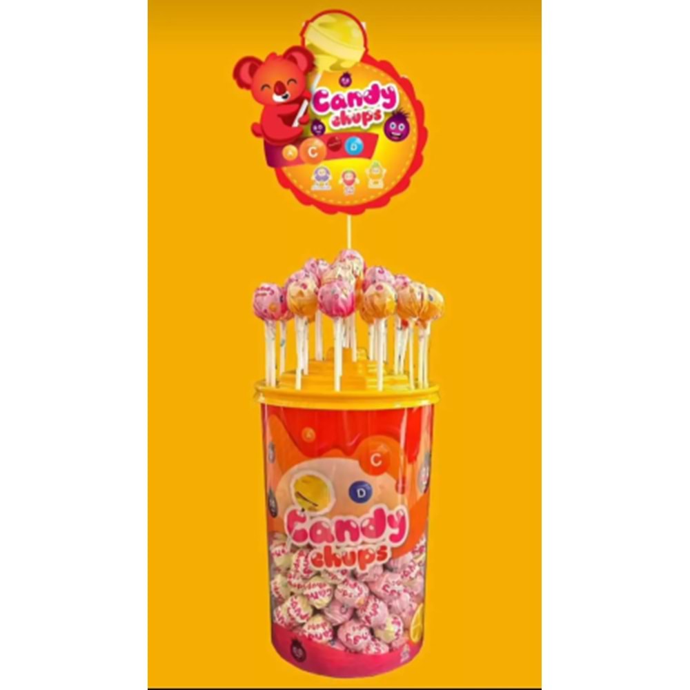Candy Chups Multivitaminli Lolipop Şeker 150li