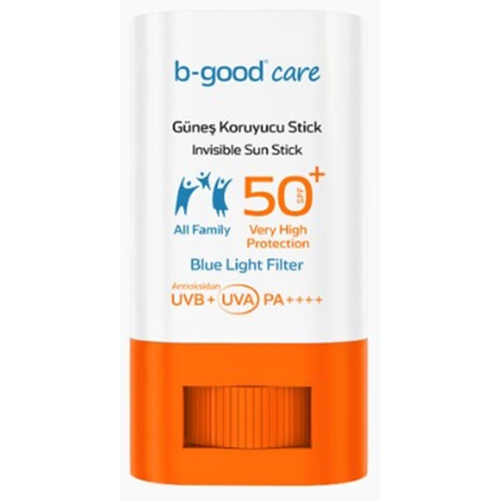 B-Good Günes Koruyucu Stıck SPF50+ Tüm Aıle Içın 12Ml