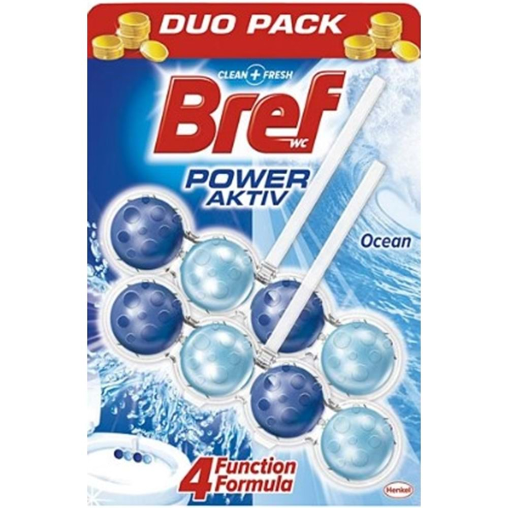 Bref Wc Blok 100Gr Power Actıv Okyanus 2Lı