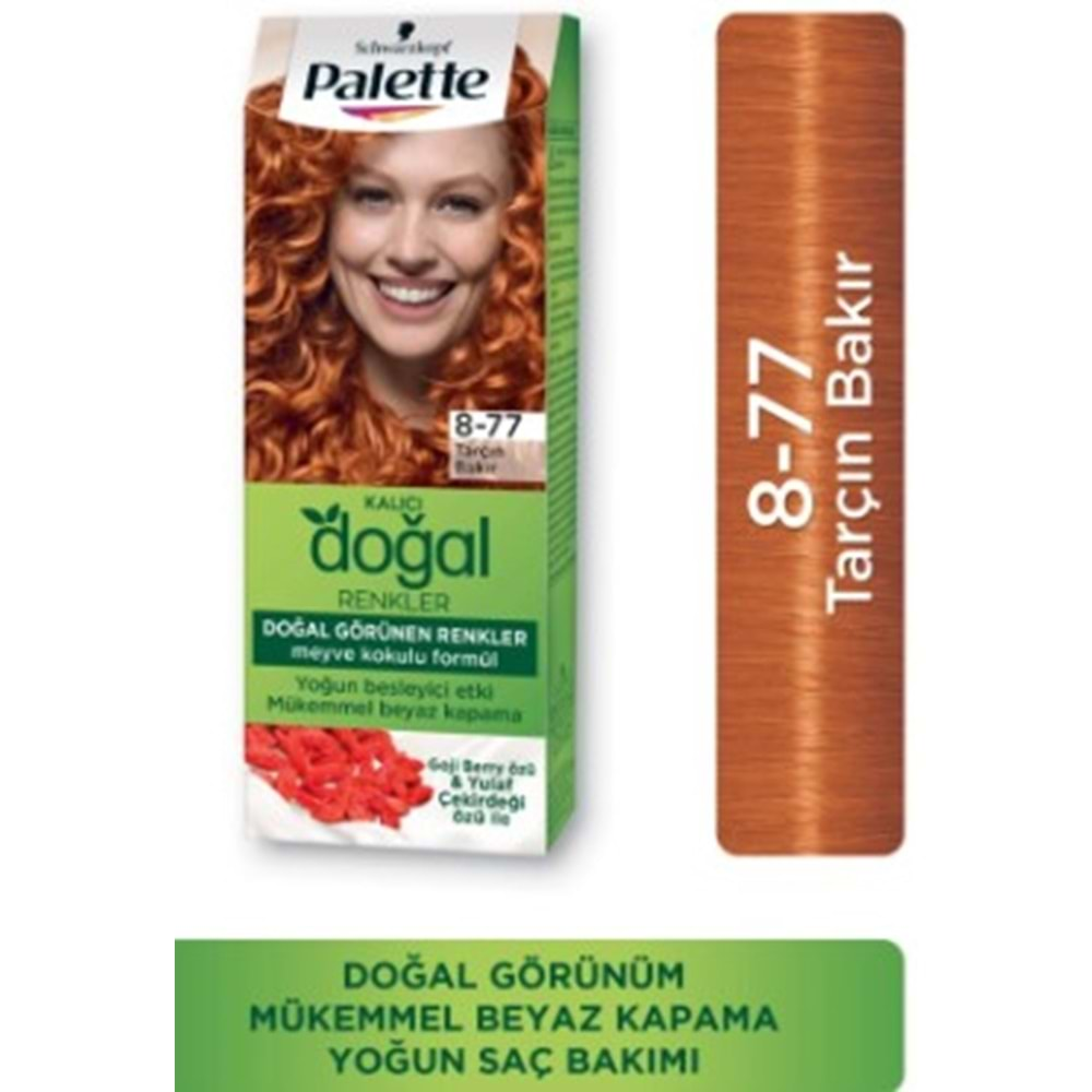 Palette Kalıcı Dogal Renkler 8-77 Tarçın Bakır