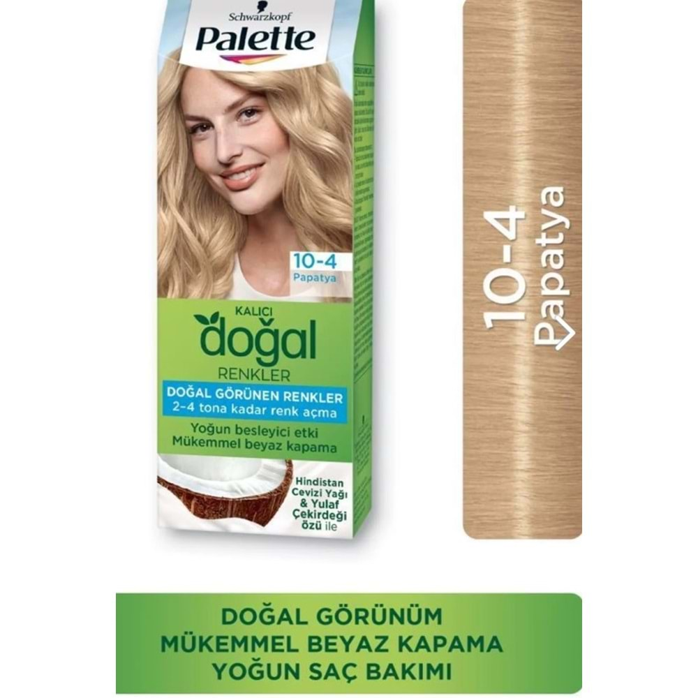 Palette Kalıcı Dogal Renkler 10-4 Papatya