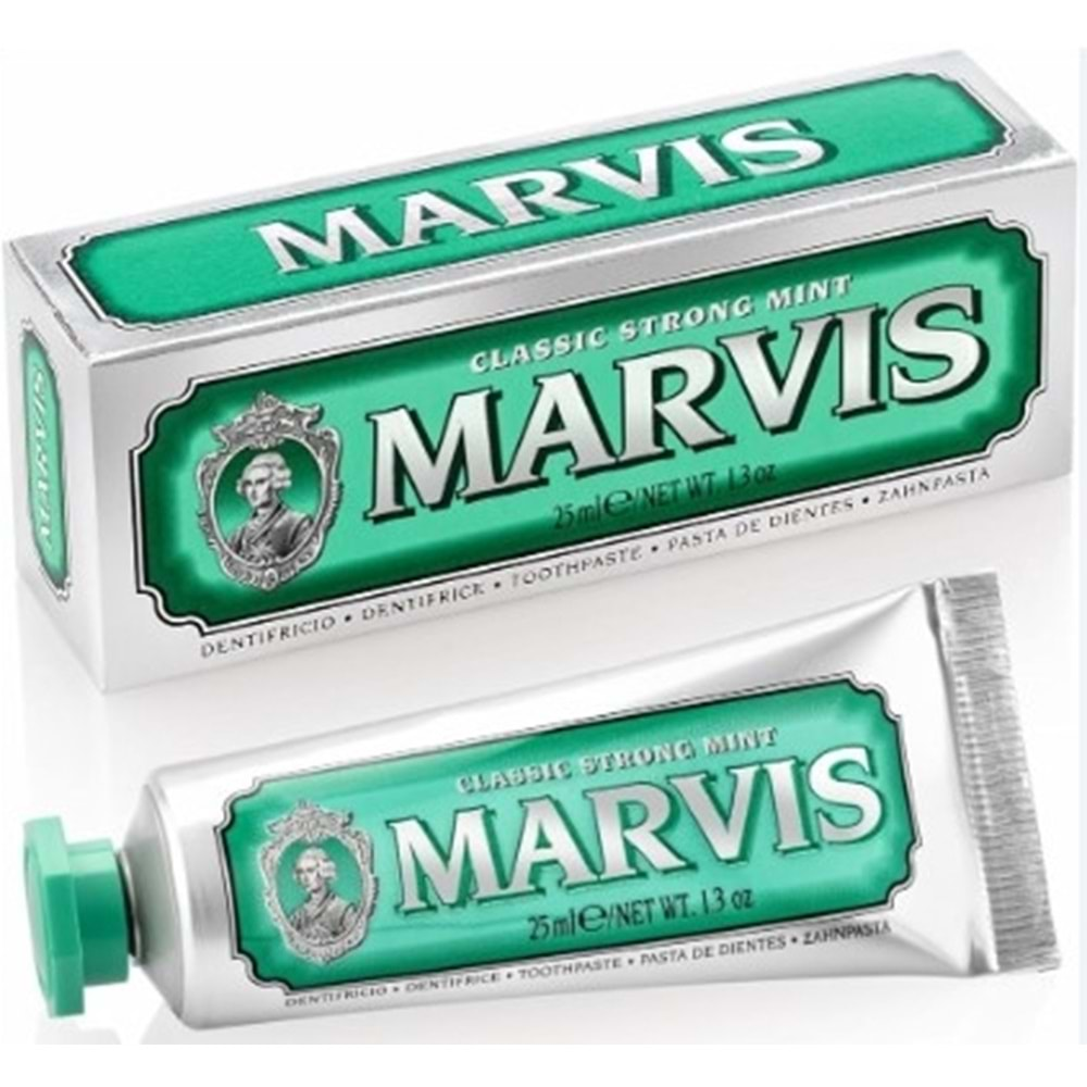 Marvıs Dıs Macunu 25 Ml Classıc Strong Mınt