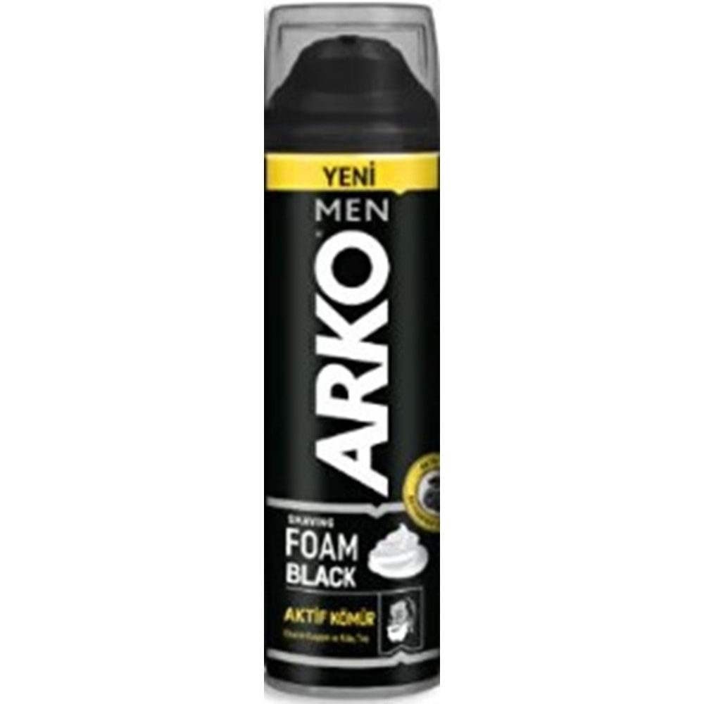 Arko Tıraş Köpüğü Black 200ML