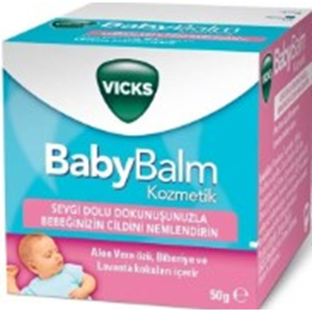 Vıcks Baby Balm 50G