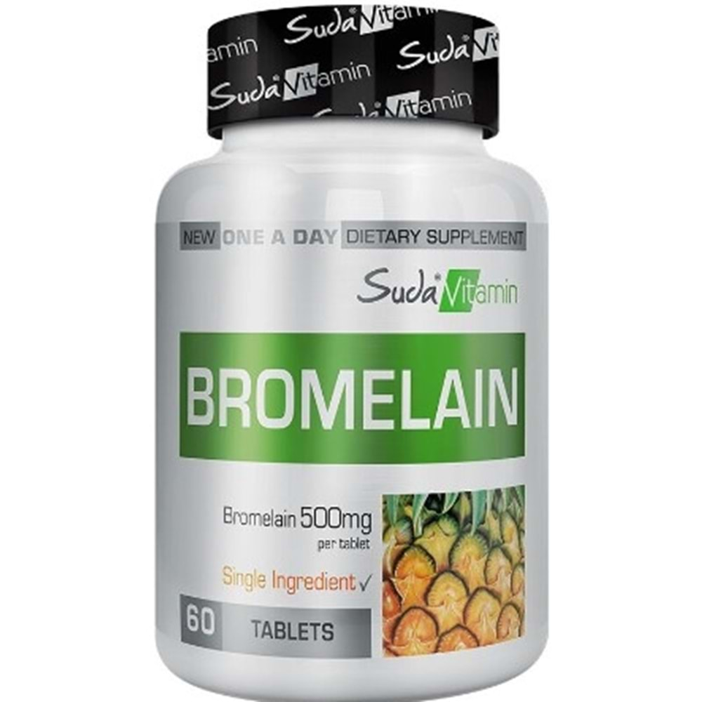 Bromelaın 500mg 60 Tablet SudaVıtamın