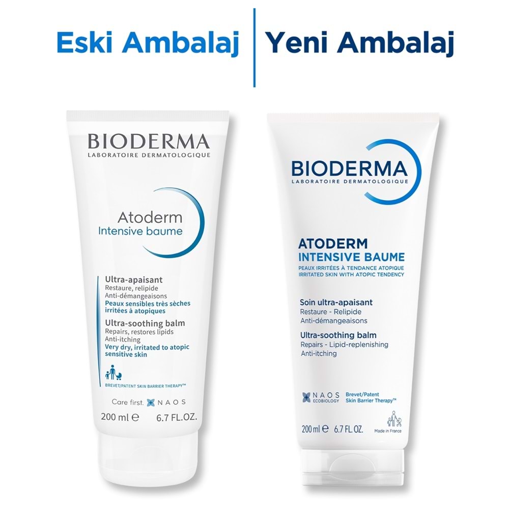 Bioderma Atoderm Intensive Baume Nemlendirici Bakım Kremi 200 mL